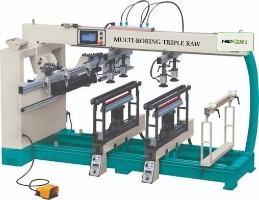 Multi-Head Boring Machine